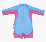 Baby/Toddler One Piece Shark Surf Suit - Pink