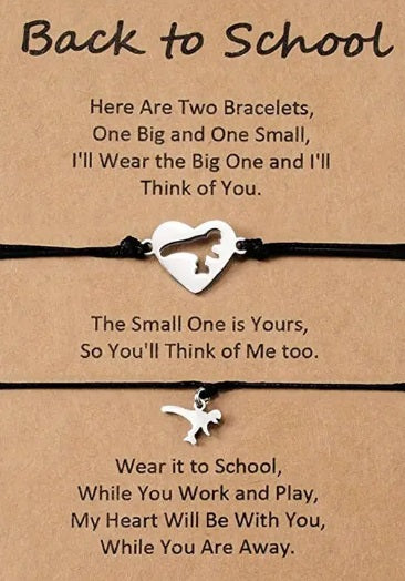 Back to School Dino Bracelets