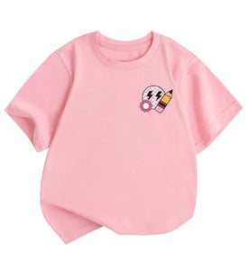 Girl's Emoji "Back to School" Graphic Tee