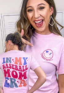 "Baseball Mom Era" Graphic Tee