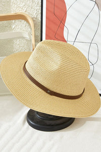 Fedora w/ Band - Beige