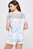 Blue Cloud Breezy Tee