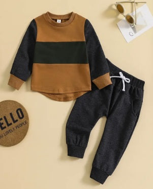 Baby/Toddler Boy 2 Piece Lounge Set