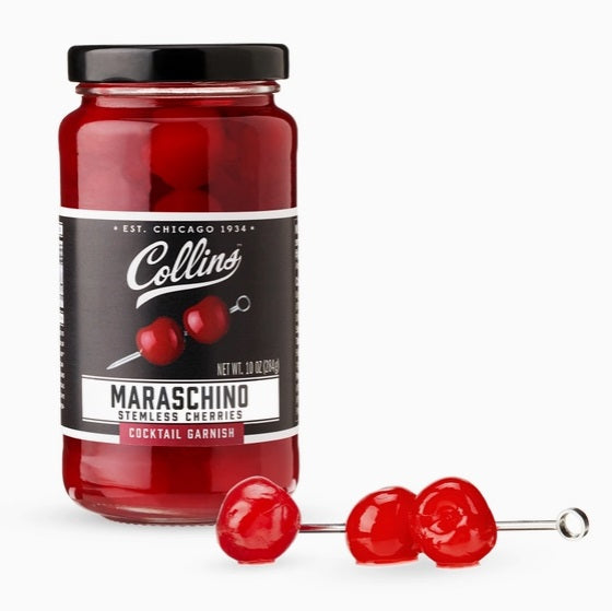 Stemless Maraschino Cherries Cocktail Garnish - 10 oz