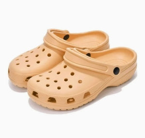 Adult Clogs - Tan