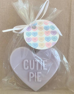 Candy Heart Soap - "Cutie Pie"