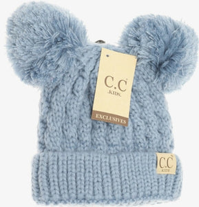 CC Kid's Double Pom - Denim