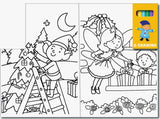 Wipe Clean Christmas Coloring Book - Elf