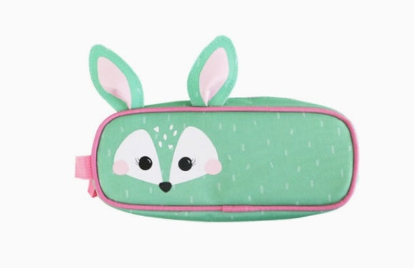 Pencil Case - Teal Fiona the Fawn