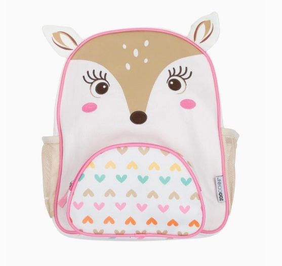 Kid's Everyday Backpack - Pink Fiona the Fawn