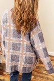 Collared Button-Up Cardigan