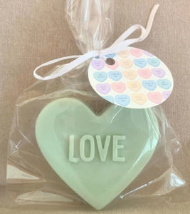 Candy Heart Soap - "Love"