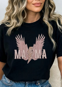 "Mama" Lightning Graphic Tee
