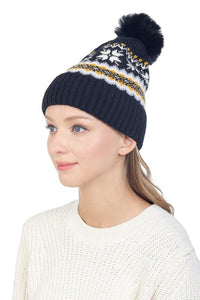 Nortdit Pom Hat - Black