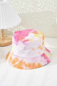 Reversible Bucket Hat - Tie Dye Orange