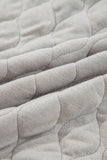Diamond Quilted Quarter-Zip Pullover Hoodie