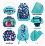 Polka Dot Backpack & Lunchbag Set