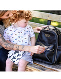 Black Itzy Mini™ Diaper Bag Backpack