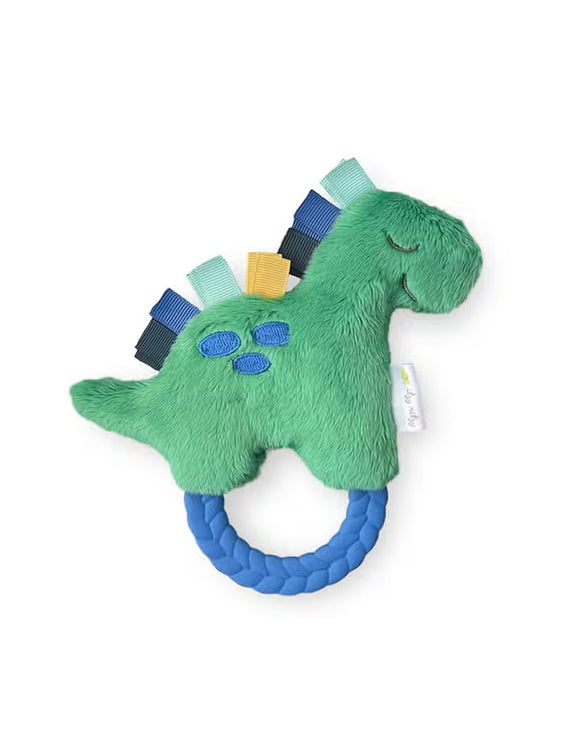 Ritzy Rattle Pal™ Plush Rattle Pal with Teether - Dino