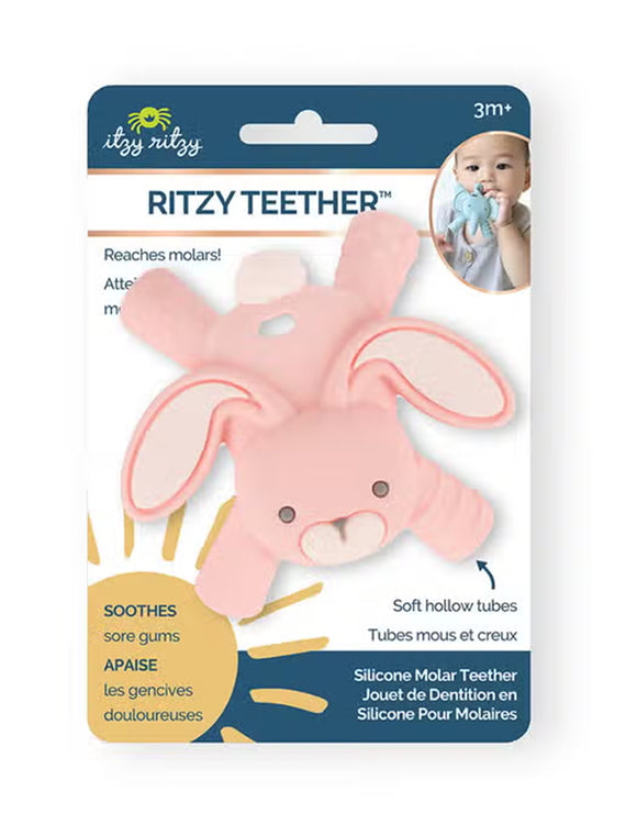 Ritzy Teether™ Baby Molar Teether - Bunny