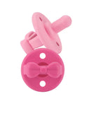 Sweetie Soother™ Pacifier Sets (2-pack) - Cotton Candy + Watermelon Bows