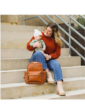 Cognac Itzy Mini™ Diaper Bag Backpack