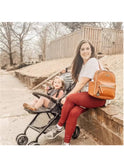 Cognac Itzy Mini™ Diaper Bag Backpack