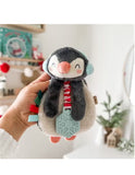 Holiday Itzy Lovey™ Plush + Teether Toy - Penguin