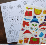 Dress Me Up Coloring & Activity Book - Santa