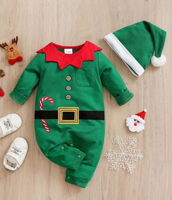 Baby Boy Elf 2 PC Set