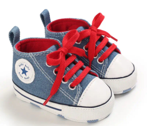 Baby Denim Tennis Shoes