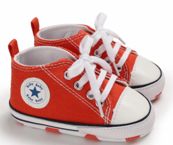 Baby Red Tennis Shoes