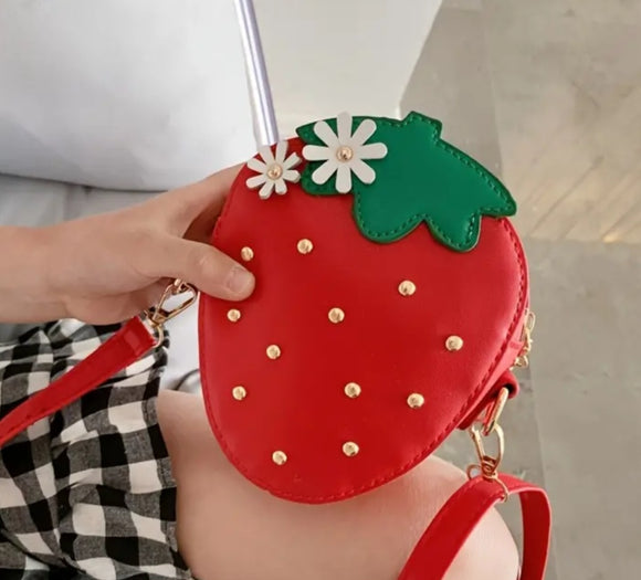 Kid's Strawberry Crossbody Bag