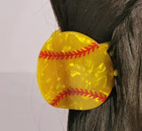 Softball Hair Claw Cip