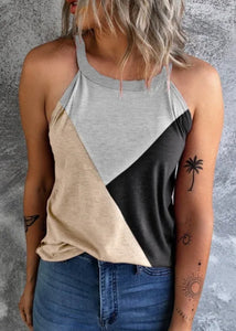 Abstract High Neck Tank