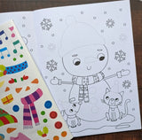 Dress Me Up Coloring & Activity Book - Snowman