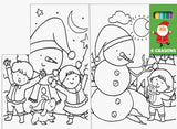 Wipe Clean Christmas Coloring Book - Snowman