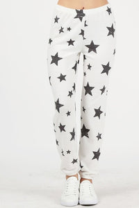 Star Print Joggers