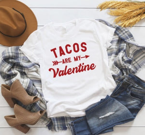 "Tacos Are My Valentine" Graphic Tee