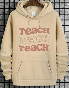 "Teach" Graphic Hoodie