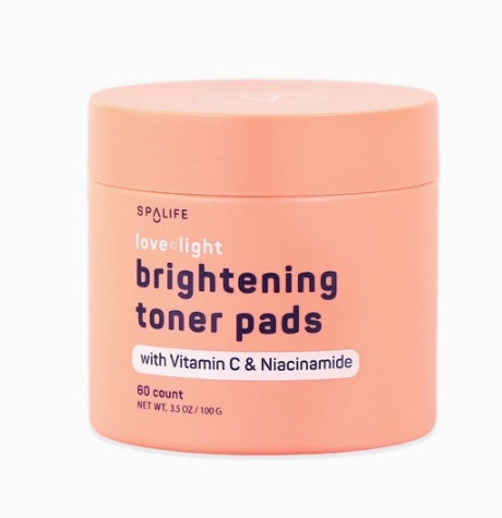 Love + Light Brightening Toner Pads - 60 Pads