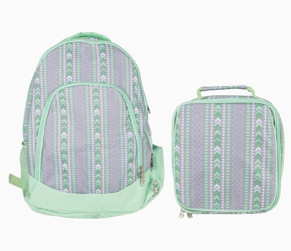 Tribal Vibes Backpack & Lunchbag Set