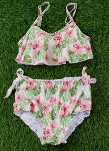 Girl's Hawaiian Tropical 2 Piece Swimsuit