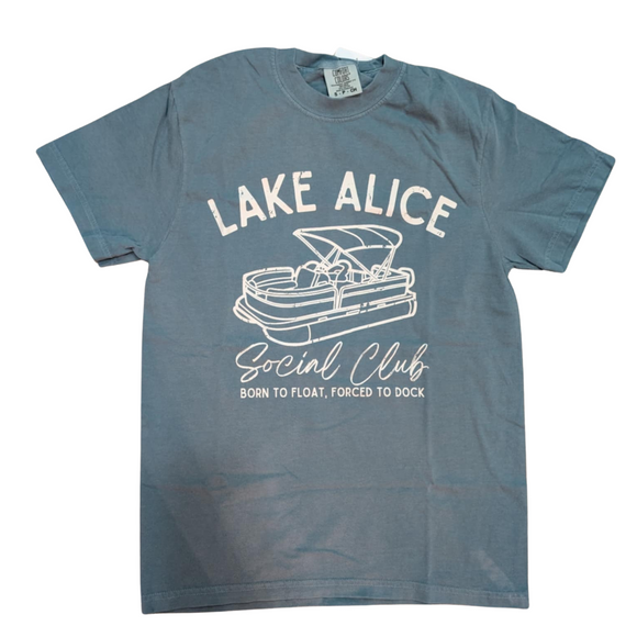 Lake Alice Social Club - Graphic T-Shirt - Blue