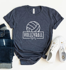 "Volleyball Mom" Graphic Tee