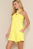 Covertible Romper - Yellow