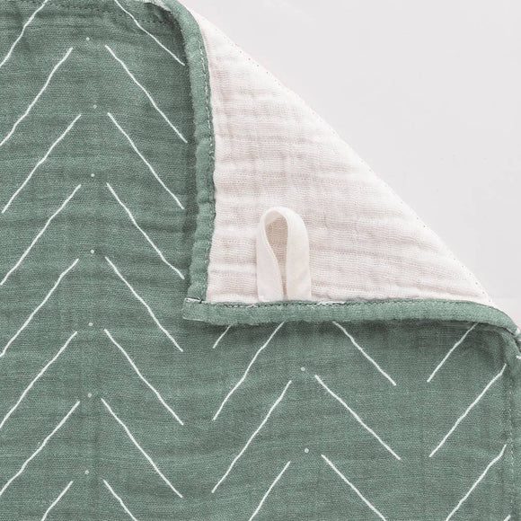 Itzy Ritzy - Breastfeeding Boss™: Sage Mudcloth