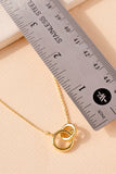 Link Charm Necklace - Gold