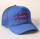 "American Made" Embroidery Mesh Back Trucker Hat