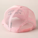 "American Made" Embroidery Mesh Back Trucker Hat